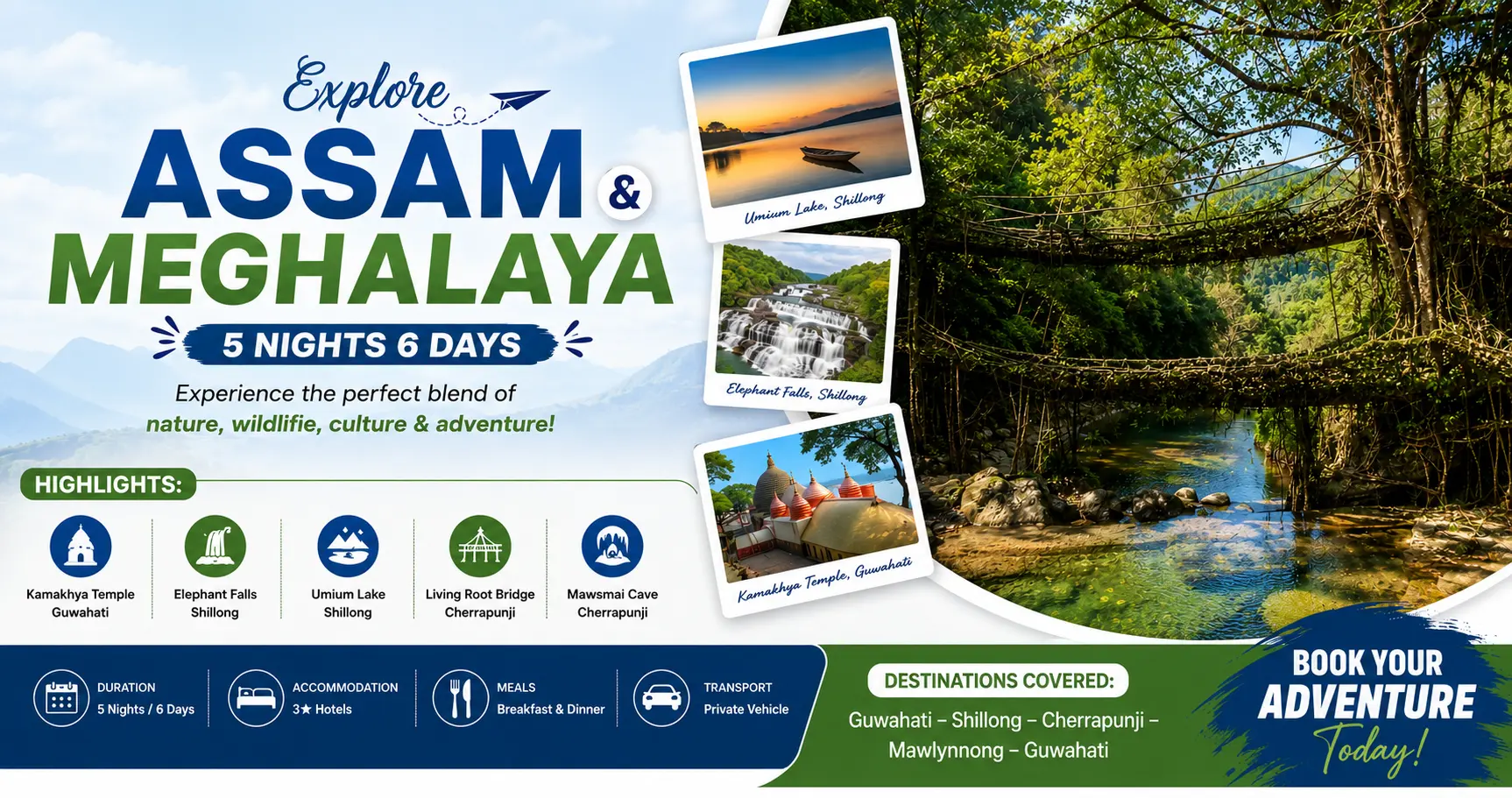 Assam & Meghalaya