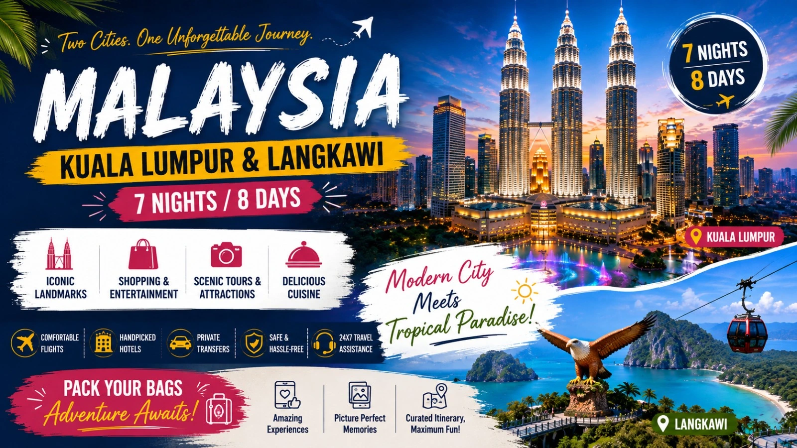 Kuala Lumpur & Langkawi 7N/8D